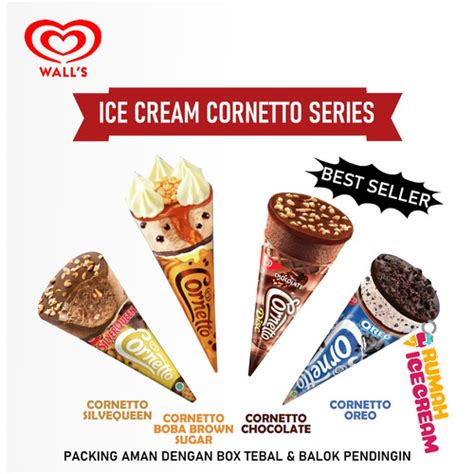 HARGA ES KRIM CORNETTO 📩 Jual Ice Cream Cornetto Mini Terbaru - Oct 2024