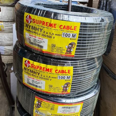 harga kabel supreme 100 meter