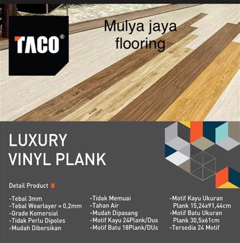 Harga Lantai Vinyl Taco Terbaru Lihat Daftar Harga Harga Distributor   Jual Vinyl Lantai Kayu Di Blitar - Harga Distributor | Jual Vinyl Lantai Kayu Di Blitar