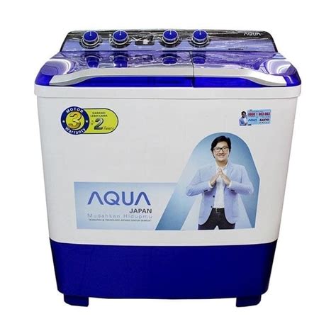 harga mesin cuci aqua 2 tabung 9 kg