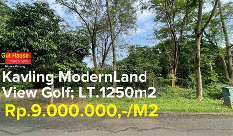 harga tanah per meter di modernland golf tangerang