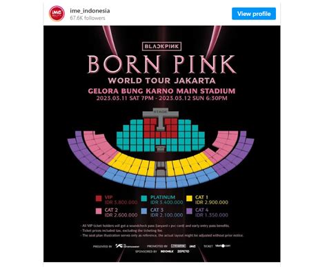 HARGA TIKET BLACKPINK JAKARTA 🌍 Konser Blackpink Jakarta Maret 2023, Harga Tiket & Ketentuannya