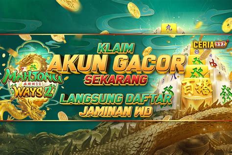 HARI CERIA777：Ceria777 Situs Slot Gacor Deposit Pulsa