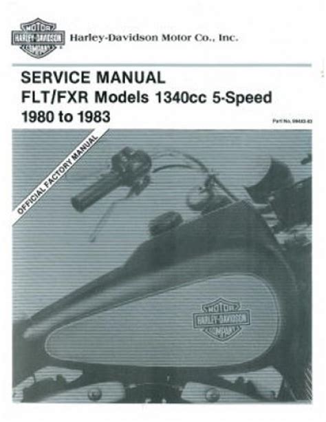 Read Online Harley 1980 83 Fxr Flt Parts Manuals 