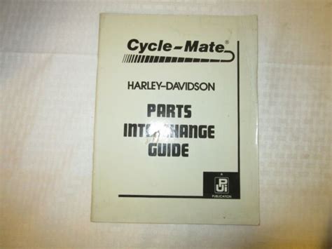 Download Harley Davidson Parts Interchange Guide 