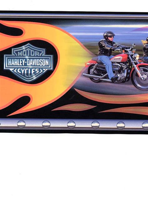 Read Harley Davidson Wallpaper Border 