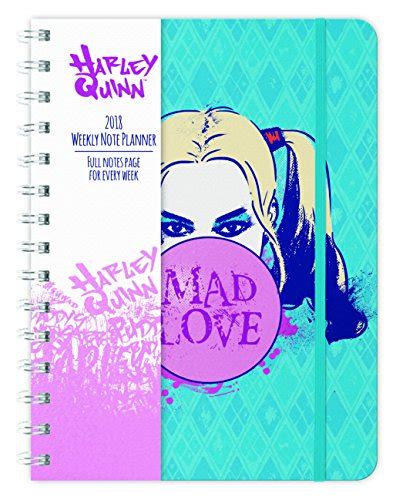 Full Download Harley Quinn 2018 Weekly Note Planner 