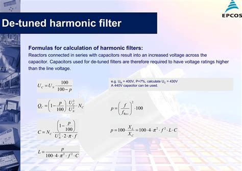 harmonics filter design calculations
