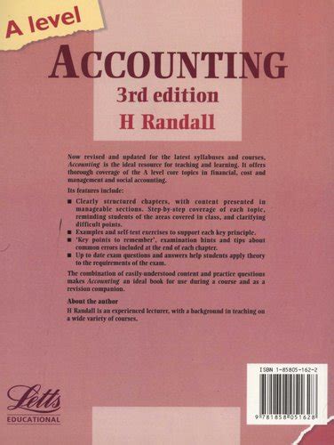 Full Download Harold Randall A Level Accounting 3Rd Edition Answers 