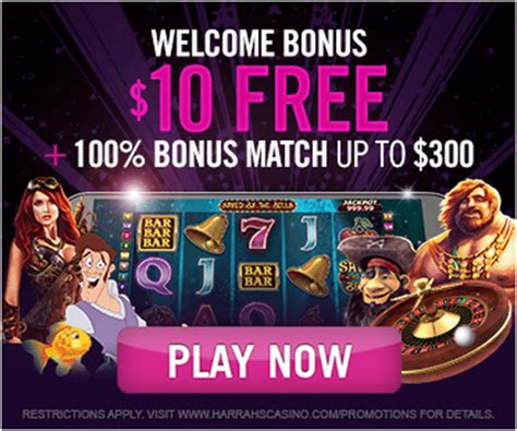 harrah's online casino no deposit bonus