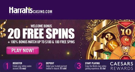 harrahs online casino promo