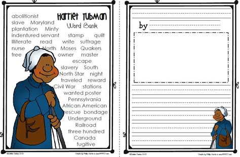 Harriet Tubman First Grade Reading Writing Amp Art Harriet Tubman Activities For First Grade - Harriet Tubman Activities For First Grade