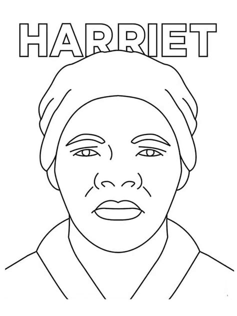 Harriet Tubman Printout Coloring Page Enchantedlearning Com Harriet Tubman Coloring Page - Harriet Tubman Coloring Page