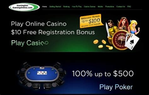 harrington casino online poker deei