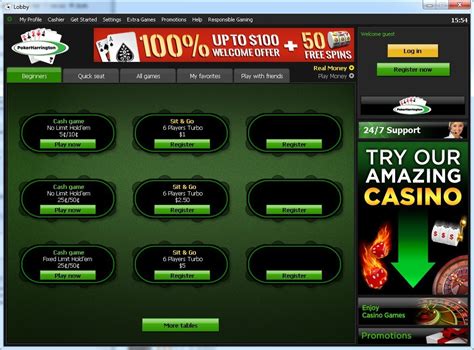 harrington casino online poker yuer france