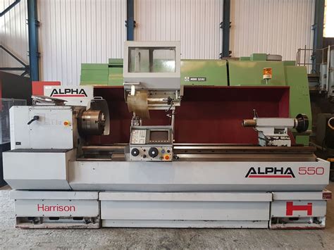 harrison alpha 550 plus cnc lathe