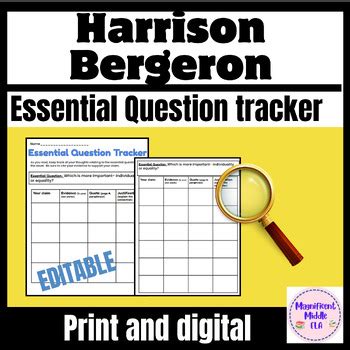 Harrison Bergeron Essential Question