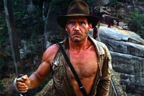 Harrison Ford Temple Of Doom Ripped