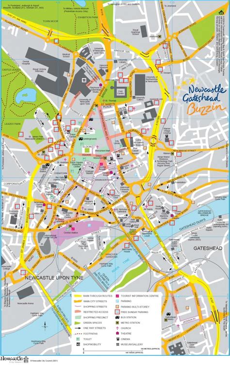 Harrogate Town Centre Map