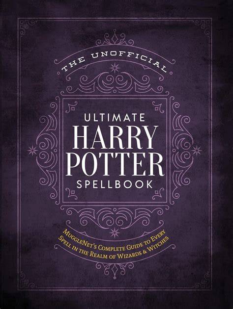harry potter spell book for kids a complete guid