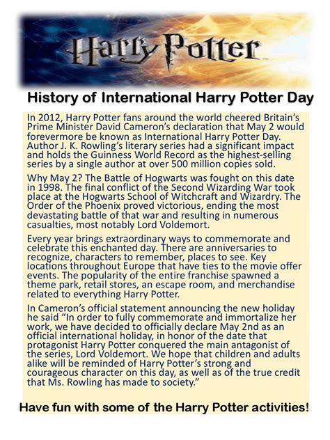 Harry Potter Summaries