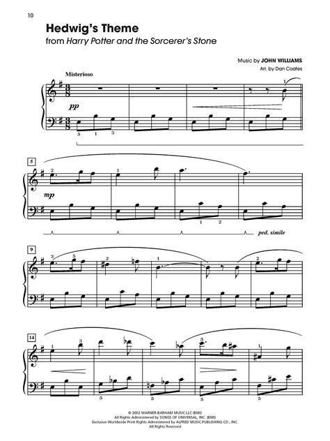 Read Online Harry Potter Sheet Music From The Complete Film Series Easy Piano 