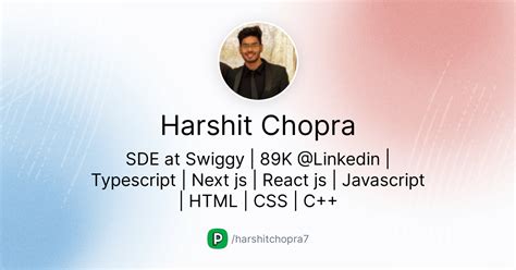 harshit chopra biography examples
