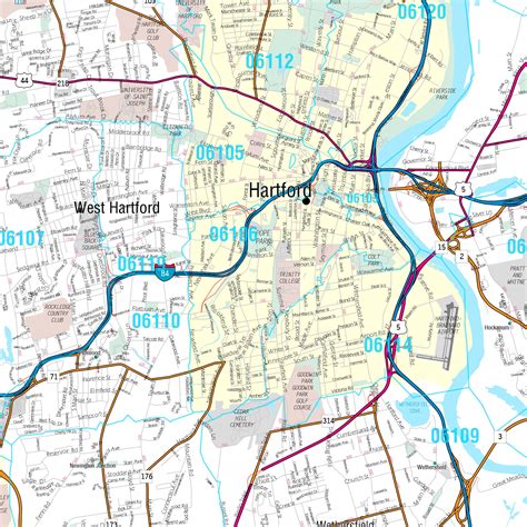 hartford connecticut zip code
