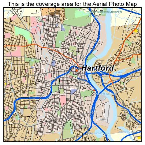 hartford ct map