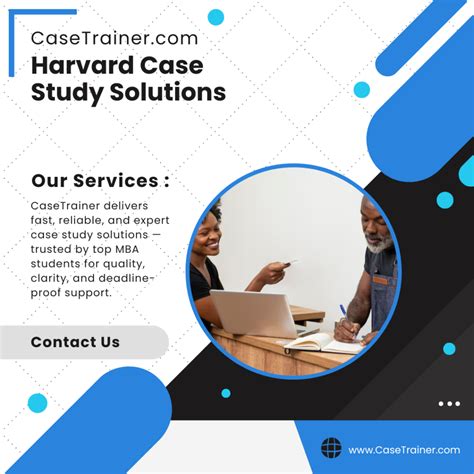 Harvard Business Case Study Solutions