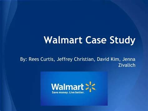 Harvard Case Study Walmart Case Analysis