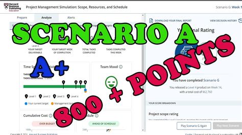 Harvard Project Management Simulation Solution