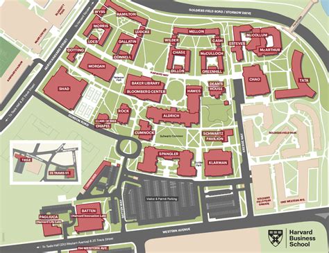 Harvard University Campus Map