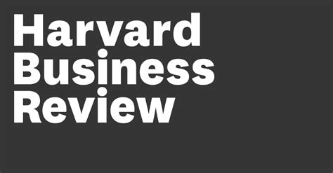 Read Online Harvard Business Review Author Guidelines 
