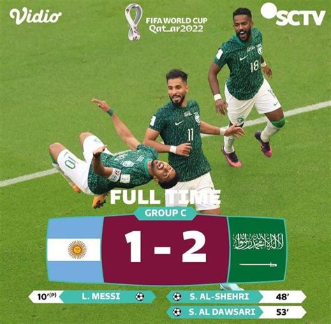 hasil argentina vs arab saudi