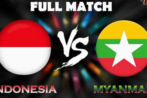 HASIL INDONESIA VS MYANMAR - Hasil Pertandingan SEA Games 2023 Indonesia vs Myanmar