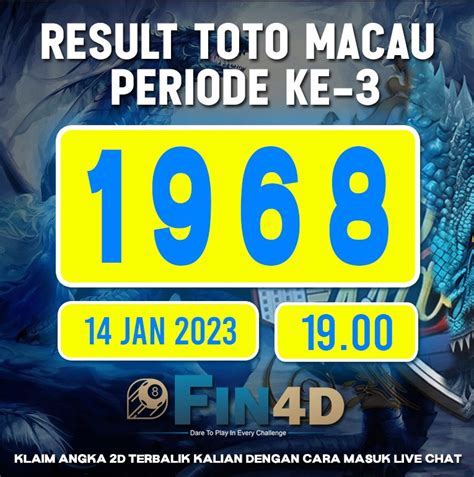 HASIL KELUAR MACAU - Togel Macau Pools - Live Draw Toto Macau - Result Macau - Live