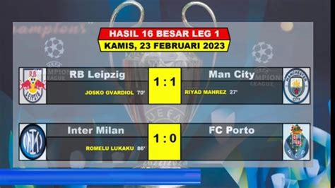 HASIL LIGA CHAMPION 2023 - Hasil Liga Champions Tadi Malam ~ PSG vs MILAN