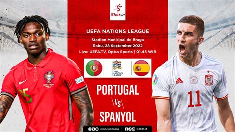 Hasil Portugal vs Spanyol: Skor 0-1