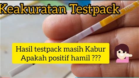 HASIL TESTPACK SAMAR - Hasil Testpack Positif Samar Apakah Hamil? - Bocah Indonesia