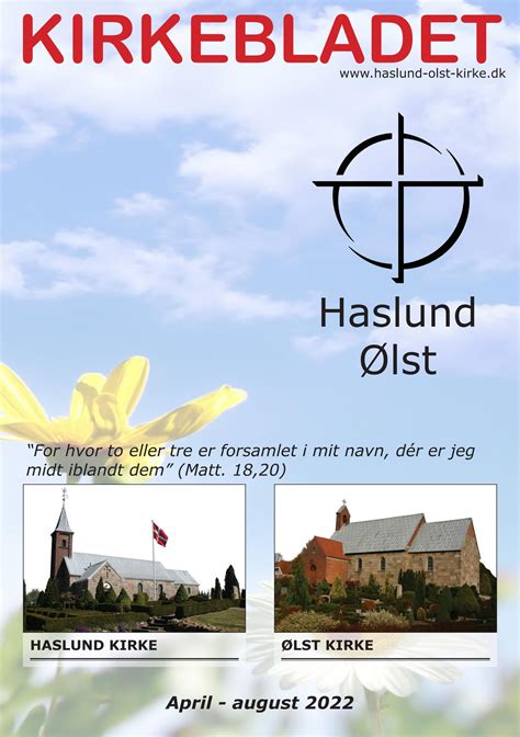 Haslund Ølst Kirkeblad April - Clausholm Slot Adresse