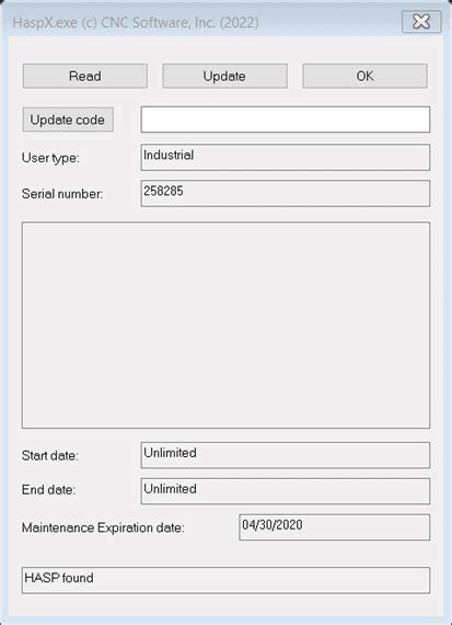 Hasp Code For Mastercam