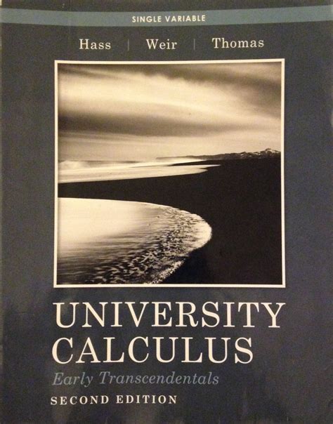 Download Hass University Calculus Early Transcendentals 2Nd Edition 