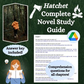Hatchet Study Guide Questions And Answers