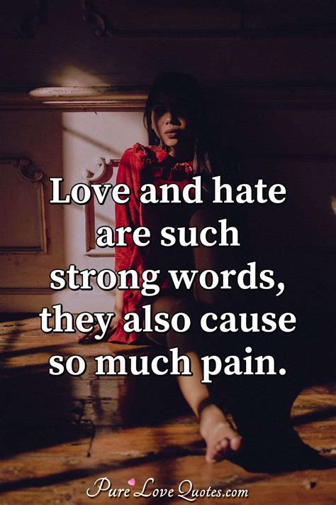 Hate Love Quotes