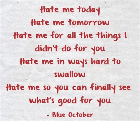 Hate Me Today