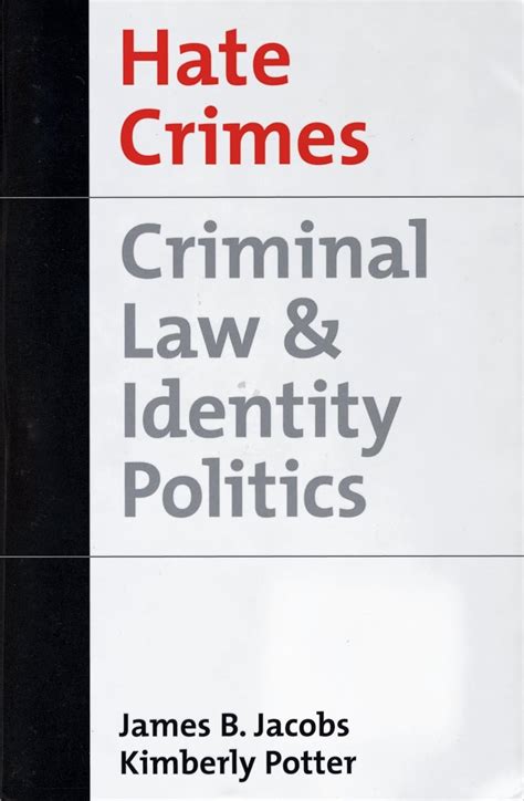 Full Download Hate Crimes Criminal Law And Identity Politics Studies In Crime And Public Policy 