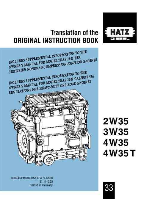 hatz diesel 4w35