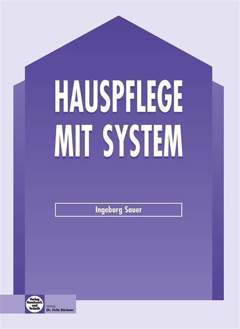 hauspflege mit system lehrbuch