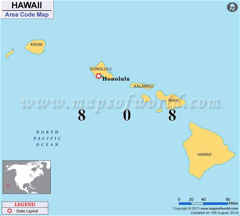 hawaii area code